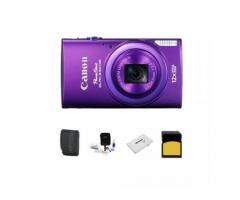 Canon PowerShot ELPH 340 HS Digital Camera Bundle